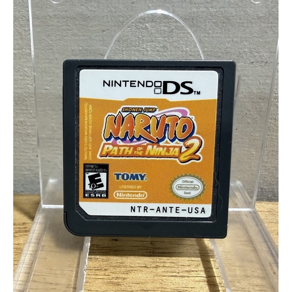 Naruto Path of the Ninja 2 Nintendo DS 2008 Tested DS 2DS 3DS NTR-ANTE-USA